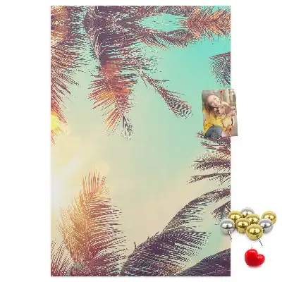Prikbord Exotische palmboom
