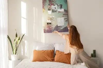 Prikbord Exotische palmboom