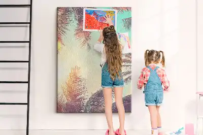 Prikbord Exotische palmboom