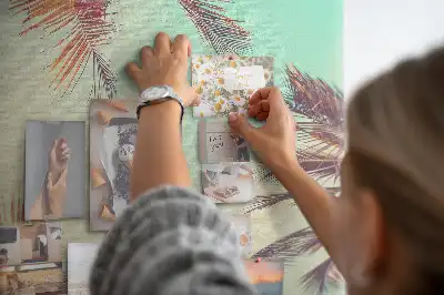Prikbord Exotische palmboom