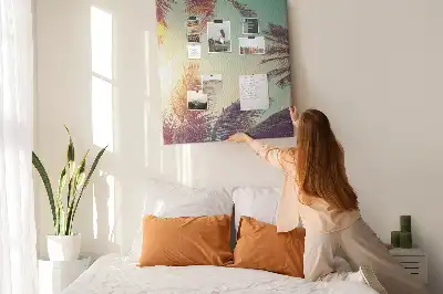 Prikbord Exotische palmboom
