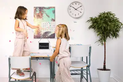 Prikbord Exotische palmboom
