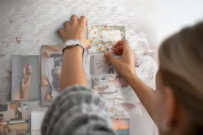 Prikbord van kurk Pioenrozen
