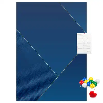 Prikbord van kurk Decoratief patroon