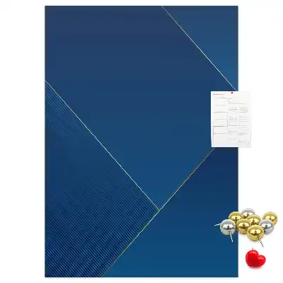Prikbord van kurk Decoratief patroon