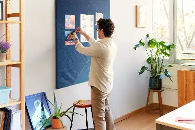 Prikbord van kurk Decoratief patroon