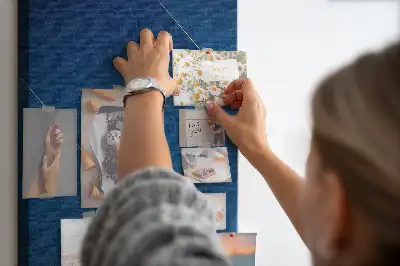 Prikbord van kurk Decoratief patroon