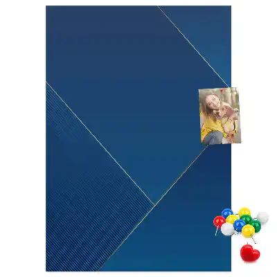 Prikbord van kurk Decoratief patroon
