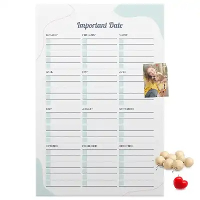 Prikbord Belangrijke data