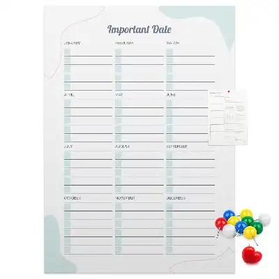 Prikbord Belangrijke data