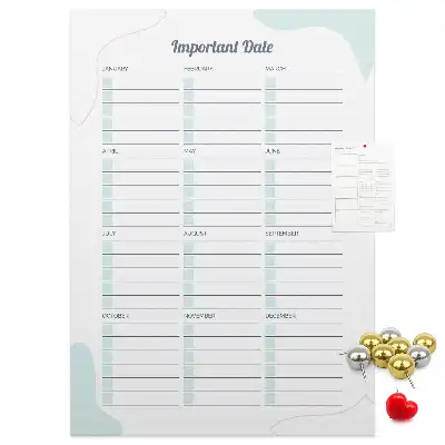 Prikbord Belangrijke data