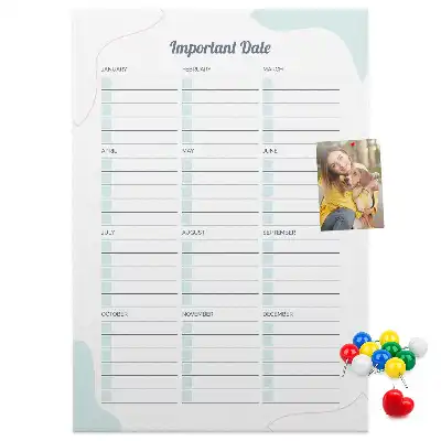 Prikbord Belangrijke data