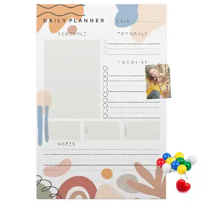 Prikbord Het plan van vandaag