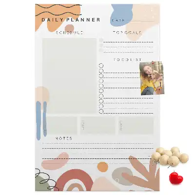 Prikbord Het plan van vandaag