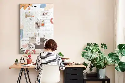 Prikbord Het plan van vandaag
