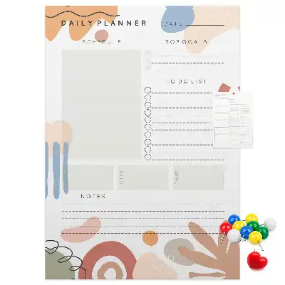 Prikbord Het plan van vandaag