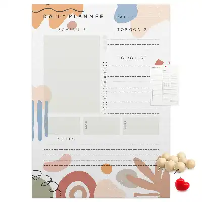 Prikbord Het plan van vandaag