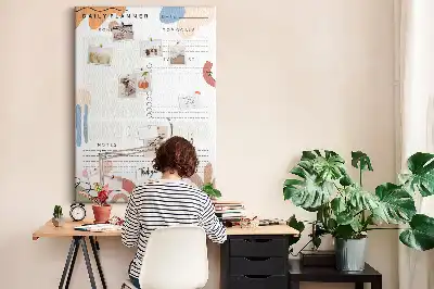 Prikbord Het plan van vandaag