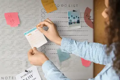 Prikbord Het plan van vandaag
