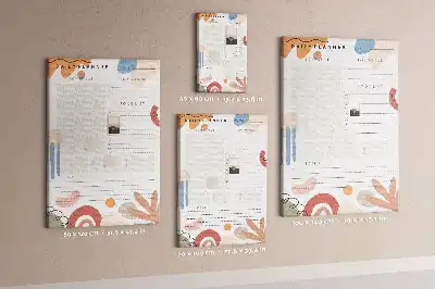 Prikbord Het plan van vandaag