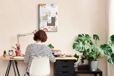 Prikbord Het plan van vandaag