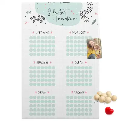 Prikbord Gewoontenplanner