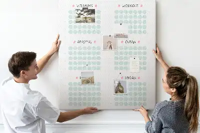 Prikbord Gewoontenplanner
