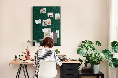 Prikbord van kurk Lineair bladpatroon