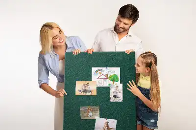 Prikbord van kurk Lineair bladpatroon