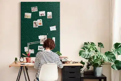 Prikbord van kurk Lineair bladpatroon