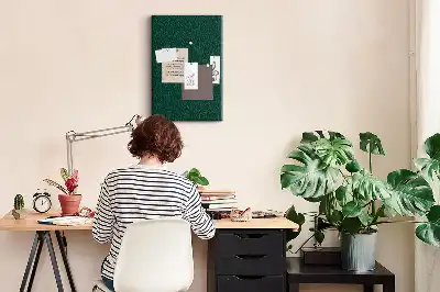 Prikbord van kurk Lineair bladpatroon
