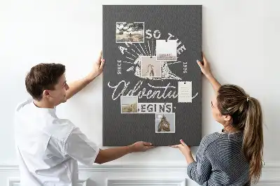 Prikbord Poster in retrostijl