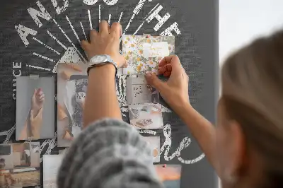 Prikbord Poster in retrostijl