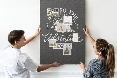 Prikbord Poster in retrostijl