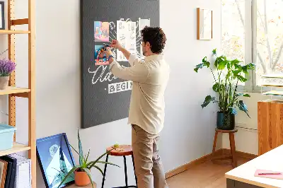 Prikbord Poster in retrostijl