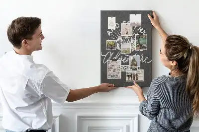 Prikbord Poster in retrostijl