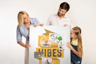Prikbord van kurk Motiverende slogan