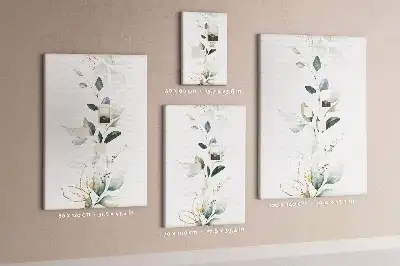 Prikbord van kurk Een plantenscheut met bladeren