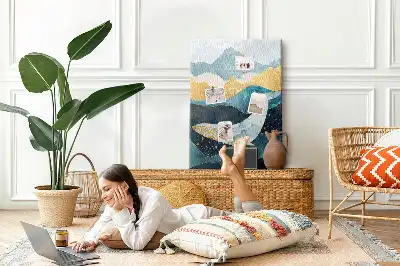Prikbord Marmeren walvis