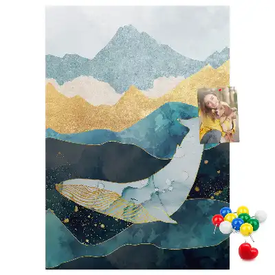 Prikbord Marmeren walvis