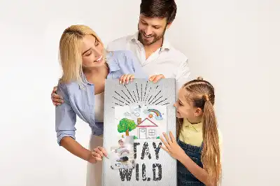 Prikbord Stay Wild Mountain Theme