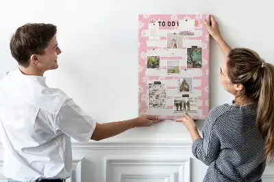 Prikbord van kurk Takenlijst