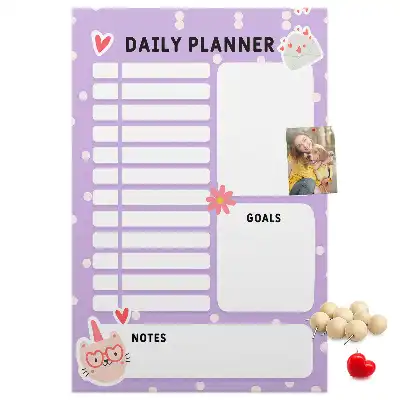Prikbord Organisatie van de dag