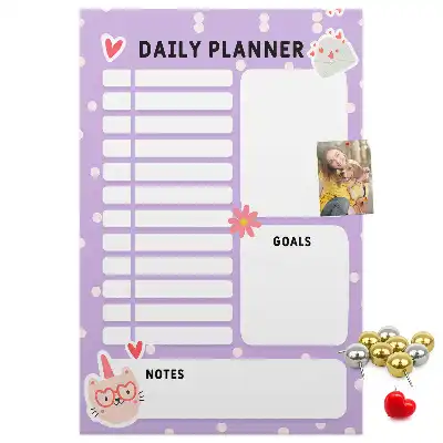 Prikbord Organisatie van de dag