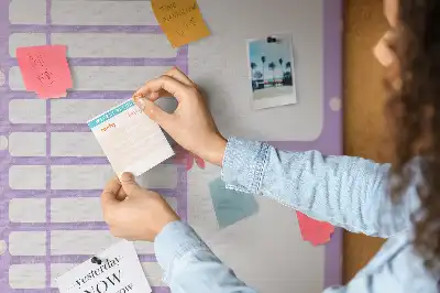 Prikbord Organisatie van de dag