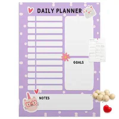 Prikbord Organisatie van de dag
