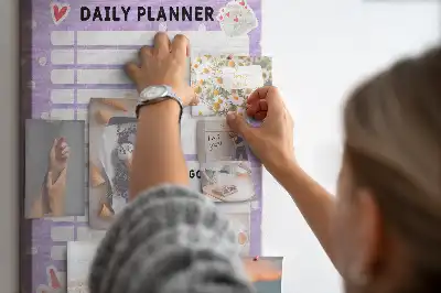 Prikbord Organisatie van de dag