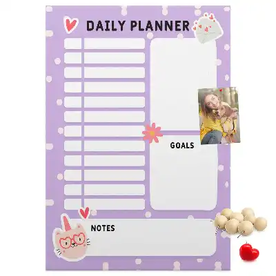 Prikbord Organisatie van de dag