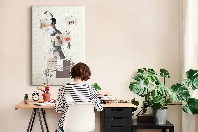 Prikbord van kurk Ballerina