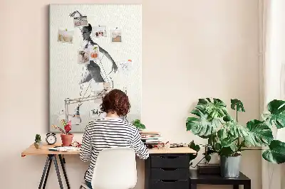 Prikbord van kurk Ballerina